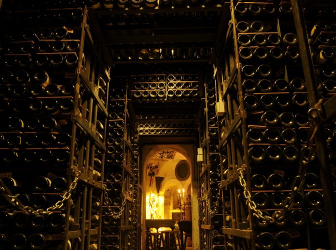 la tour d'argent wine cellar
