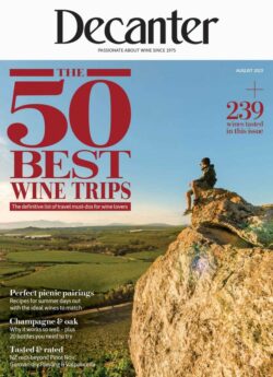 Decanter magazine latest issue: August 2023