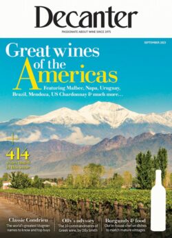 Decanter magazine latest issue: September 2023